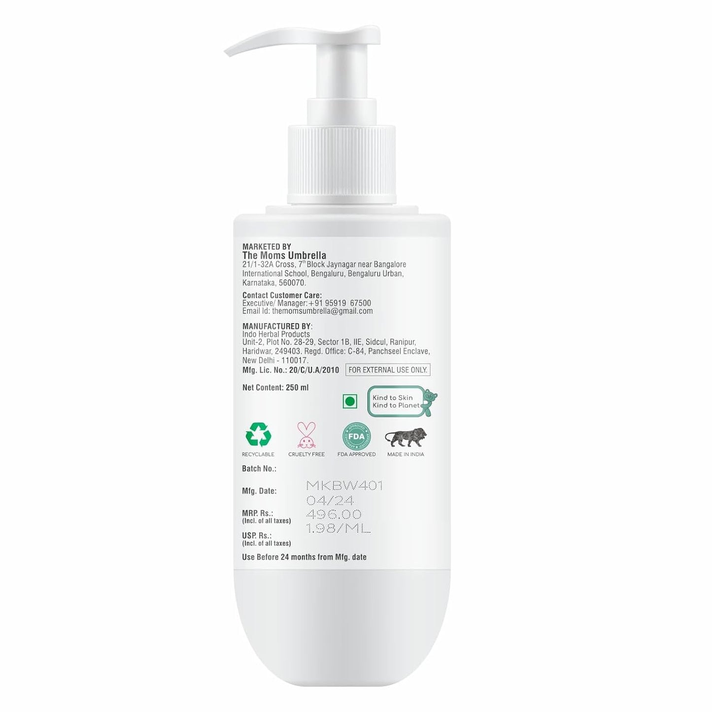 Kids Face & Body Wash