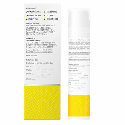 SPF 50+ Sunscreen Light Gel | Ultra-Light Aqua Gel | UV A/B & Blue Light Shield | Fades Pigmentation | Brighter Skin